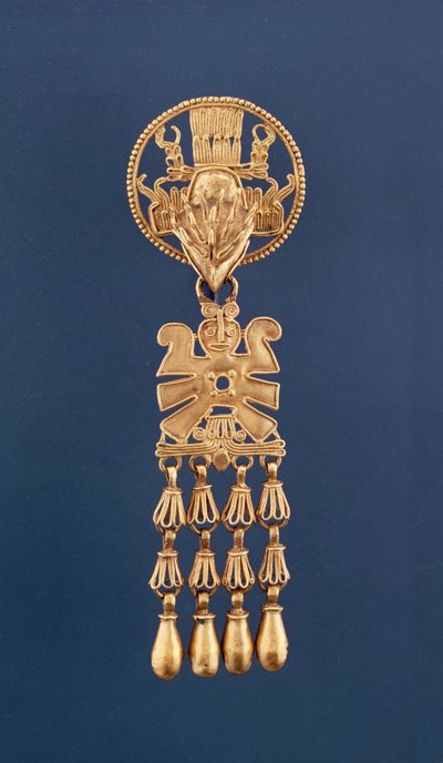 Stilisierte Figur von Mixtec
